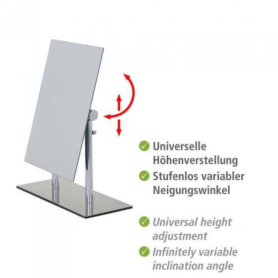 Kosmetik-Standspiegel Mod. Pinerolo, klappbar 