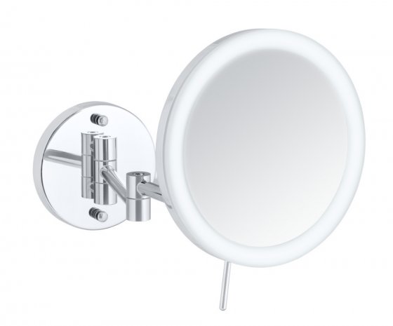 Power-Loc® LED Wandspiegel Aura, Befestigen ohne bohren 