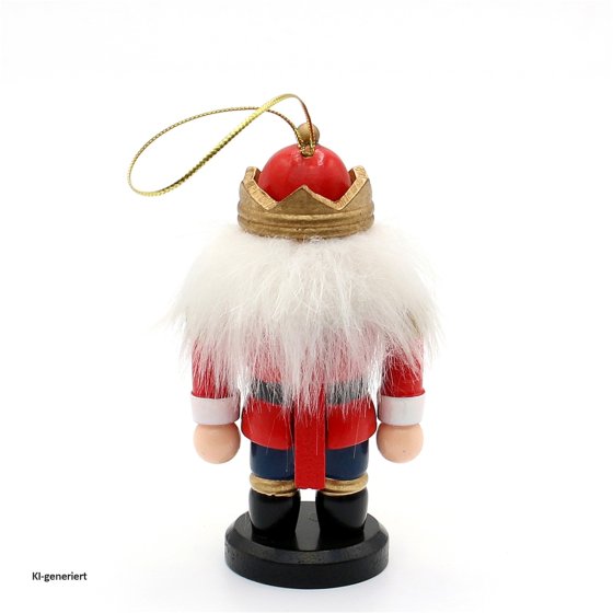 Holz Nussknacker 3er Set zum Anhängen 