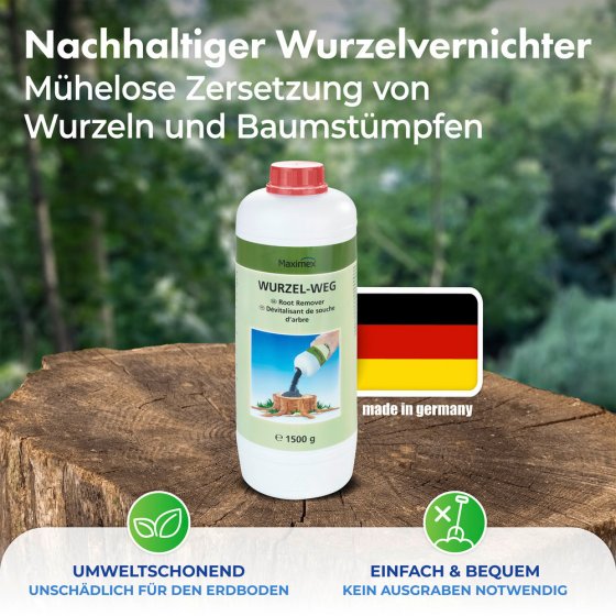 Wurzel-weg 1500 g, beschleunigt den Zersetzungsprozess 