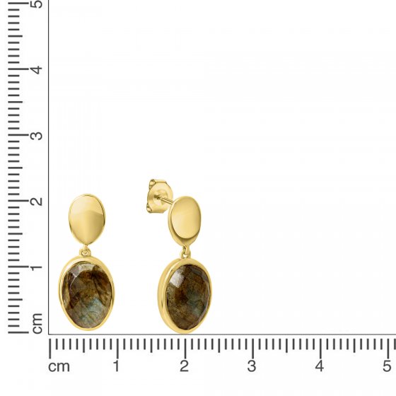 Ohrring 925 Silber vergoldet 