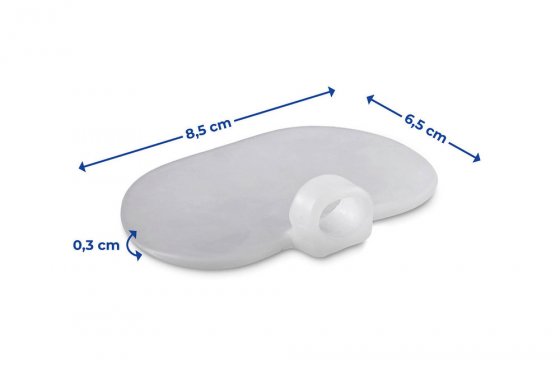 Fußballen Gel-Polster, 6er Set, mindern Druck und Reibung 