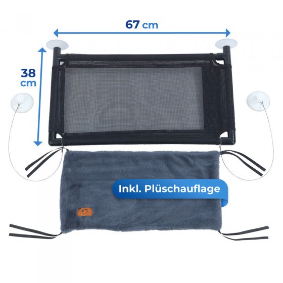 Katzen-Hängematte XXL, für bis zu 2 Katzen 