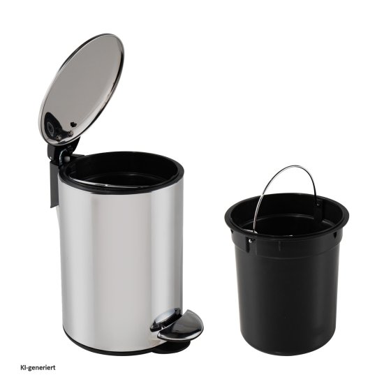 Kosmetikeimer 3 Liter Edelstahl 