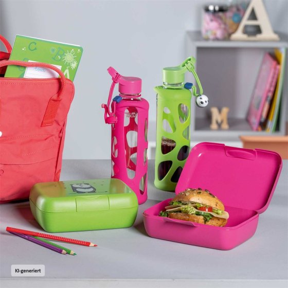 Brotdose BAMBINI Flamingo 