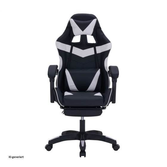 Gaming Stuhl Krit Eco Schwarz-Weiß 