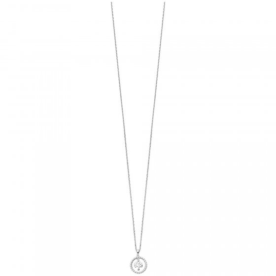 Anhänger mit Kette 925/- Sterling Silber rhodiniert  Moving Tree 