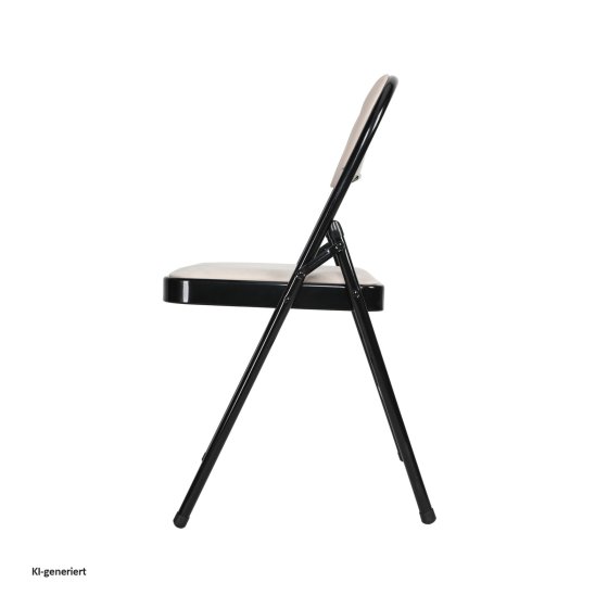 Klappstuhl Wedigo Velvet Beige 4er-Set 