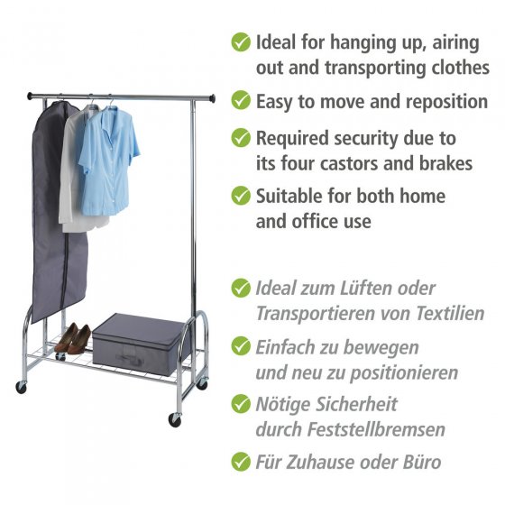 Kleiderständer Mod. Profi, rollbar