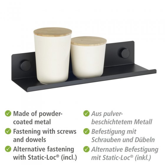 Küchenregal Mod. Jet M, aus pulverbeschichtetem Metall 