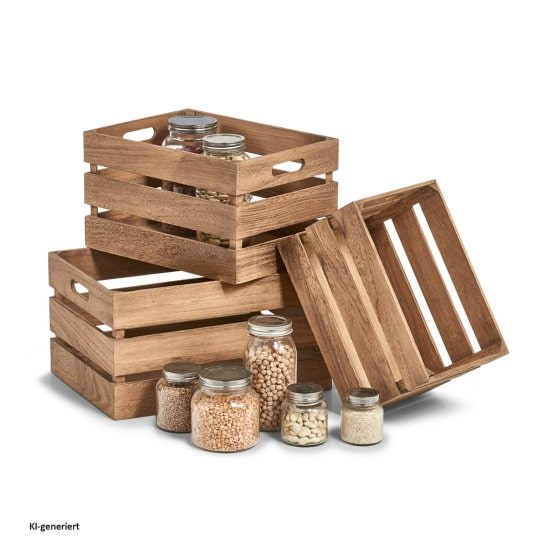 Aufbewahrungskiste Holz Vintage 