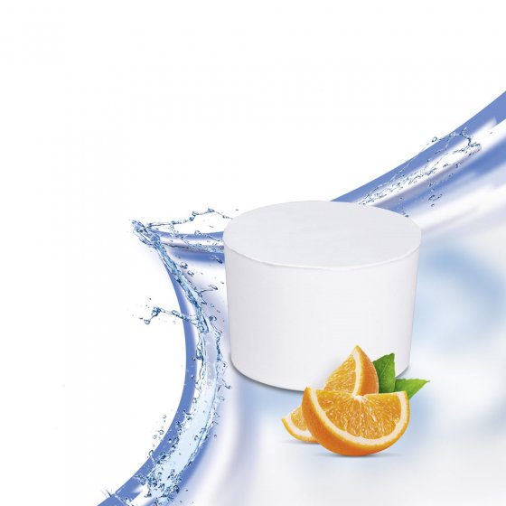 Raumentfeuchter Mod. Drop Nachfüller 1000 g mit Orangenduft, 3er Set, Luftentfeuchter Nachfüllpack
