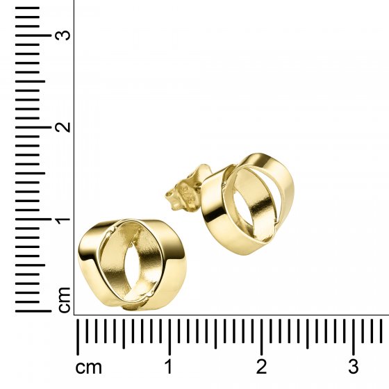 Ohrstecker 375 Gelbgold 