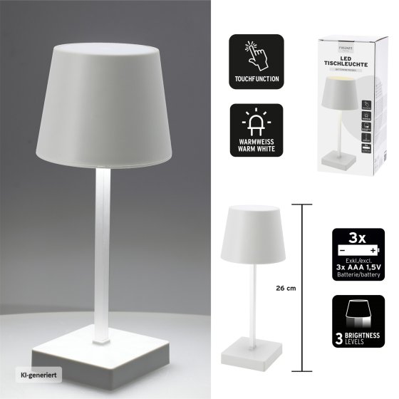 LED Tischlampe mit Touchfunktion 