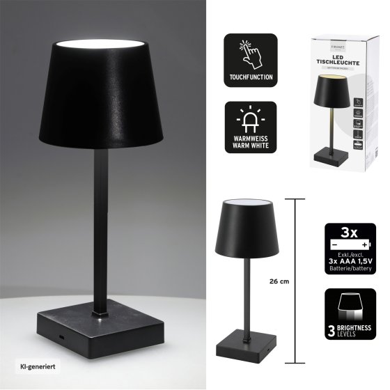 LED Tischlampe mit Touchfunktion 