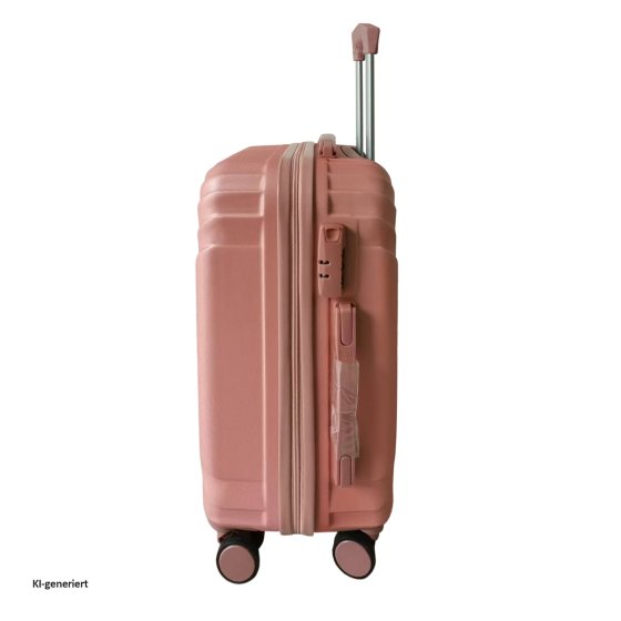 Hartschalenkoffer 2er-Set Mabell Rosegold 