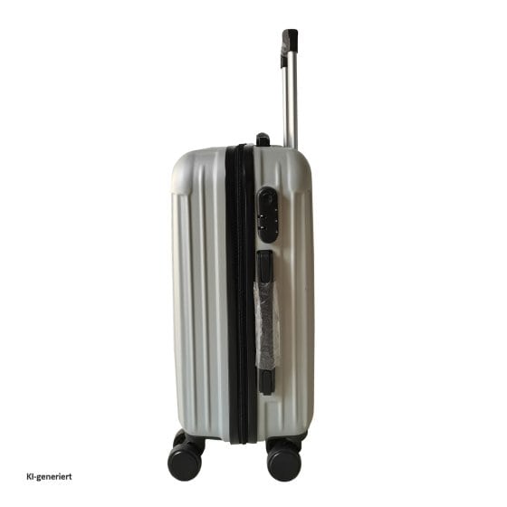 Hartschalenkoffer 4er-Set Frenzi Silber 