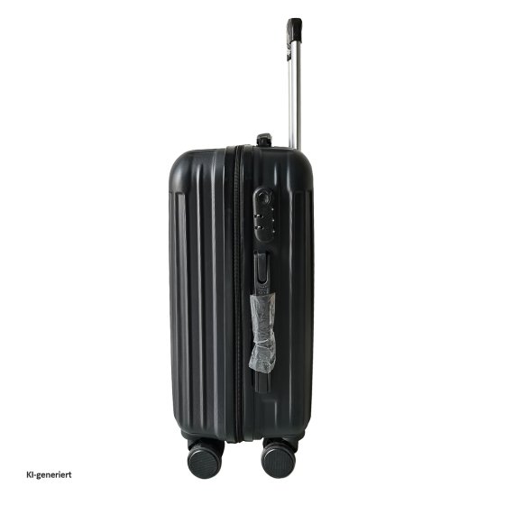 Hartschalenkoffer 4er-Set Frenzi Schwarz 