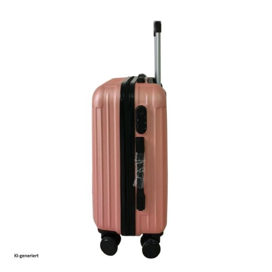 Hartschalenkoffer 2er-Set Frenzi Rosegold 