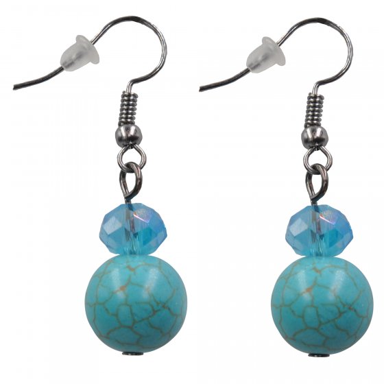 Schmuckset Set aus Collier und Ohrhaken multicolor 