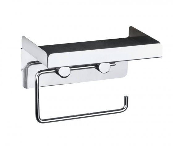 Toilettenpapierhalter 2 in 1 Edelstahl, rostfrei 
