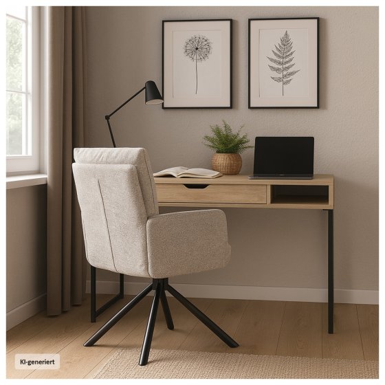 Drehstuhl Kyra Beige 
