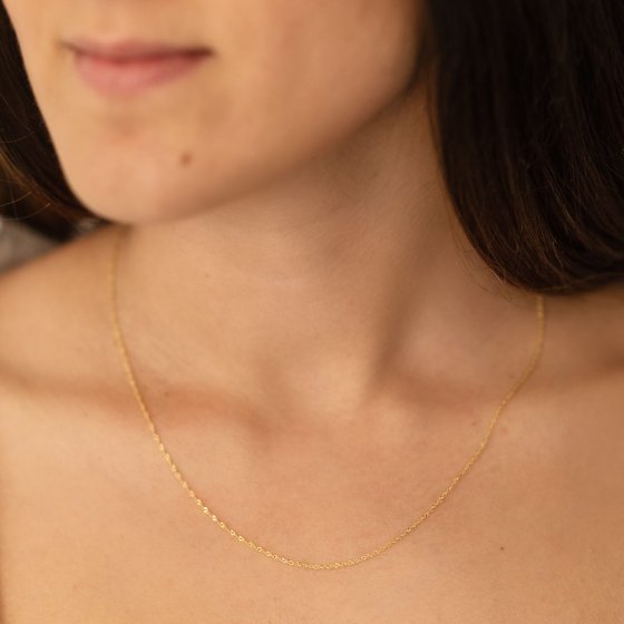 Halskette Gold 333 Singapurkette 45cm 