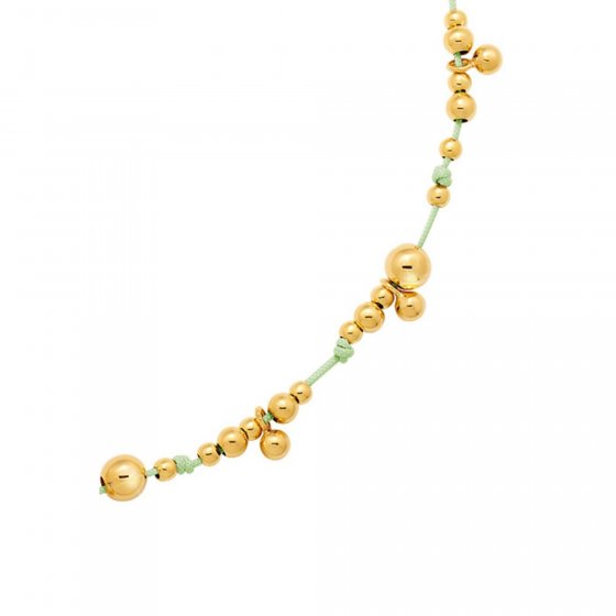 Kette 925 Sterling Silber vergoldet Glänzend 47 cm 