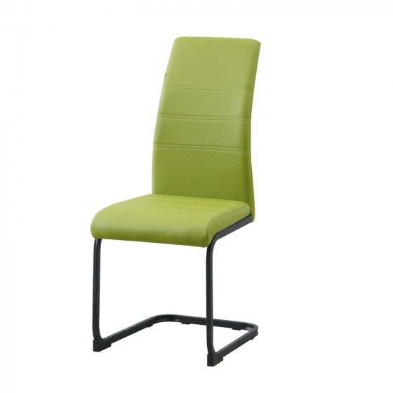 Schwingstuhl 4er Set PU grün SallyP