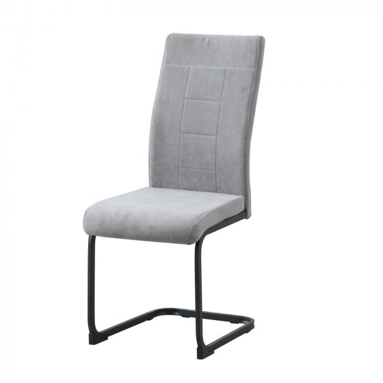 Schwingstuhl 4er-Set Grau LennyP 