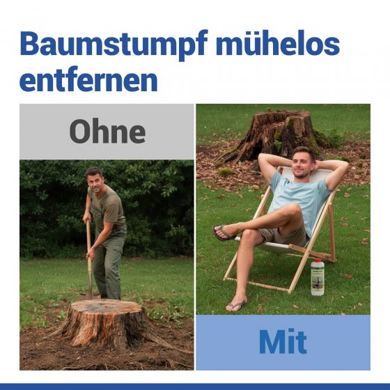 Wurzel-weg 1500 g, Wurzelentferner, beschleunigt Zersetzungsprozess 