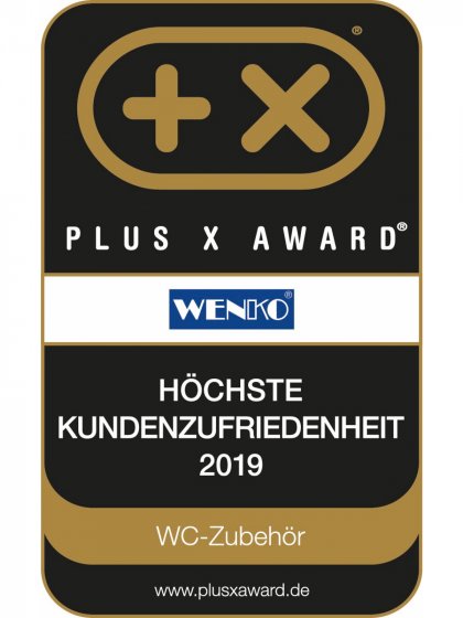 Stand WC-Garnitur Mod. Hella, Schwarz matt lackiert 