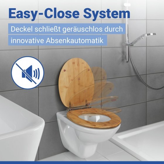 WC-Sitz Mod. Bambusa, aus Bambus 