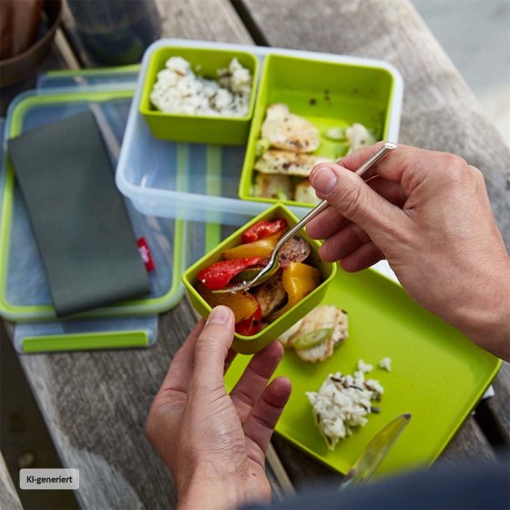 Lunchbox mit Einsätzen Clip Go 