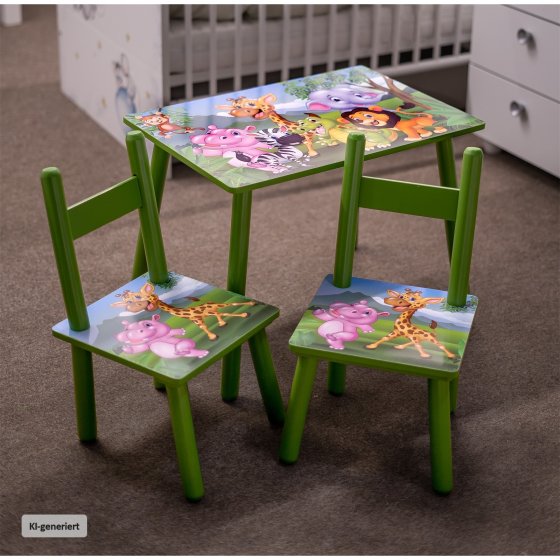 Kindertischgruppe Dschungel 