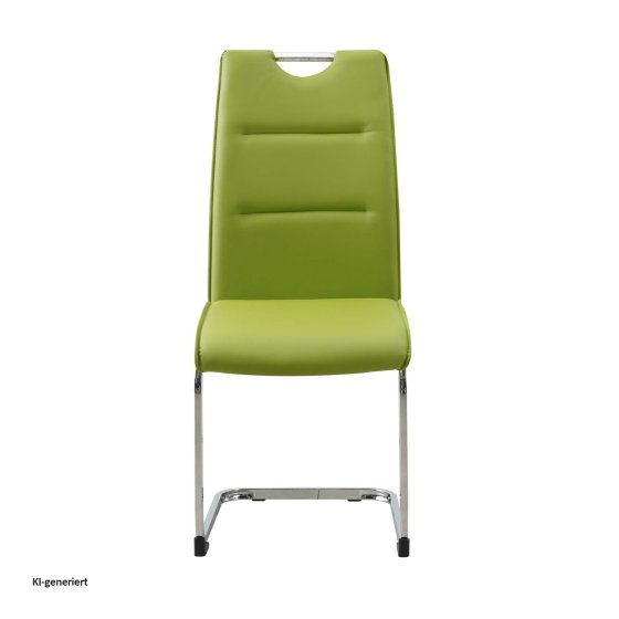 Schwingstuhl 4er Set PU grün DannyC 