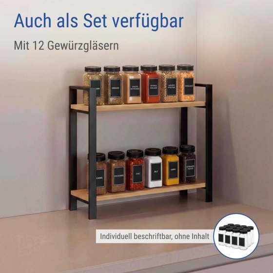 Küchenregal Mod. Lou, 2 Etagen, 2 Etagen 