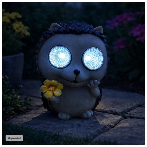 Solardekoleuchte Igel 
