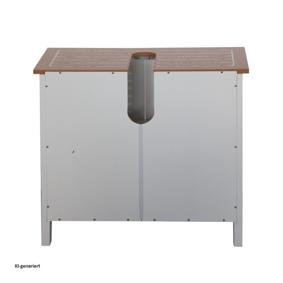 Waschbeckenunterschrank Bambus 