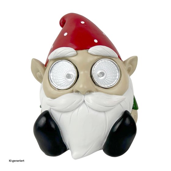 Solar-Gartenfigur Zwerg 