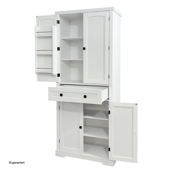 Buffetschrank Thekla Landhausstil Weiß 