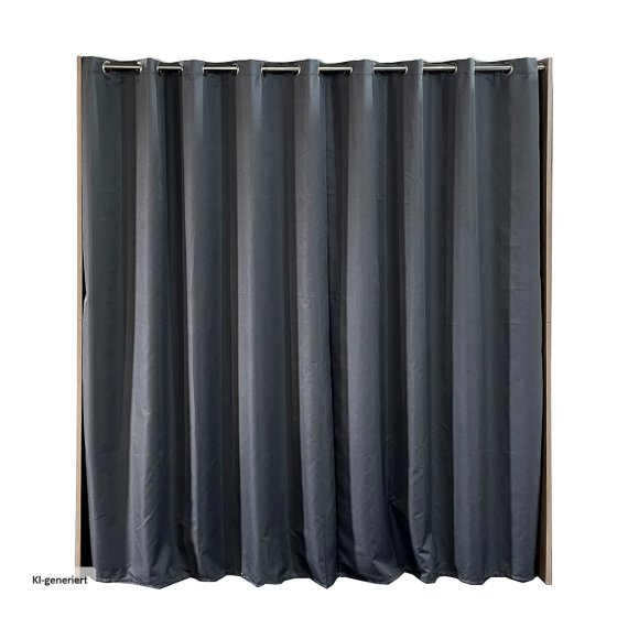 Offene Garderobe mit Vorhang Sonoma 