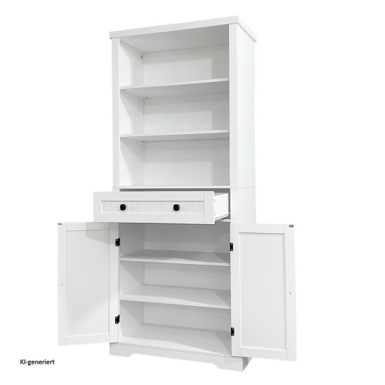 Buffetschrank Thekla Landhausstil Weiß 