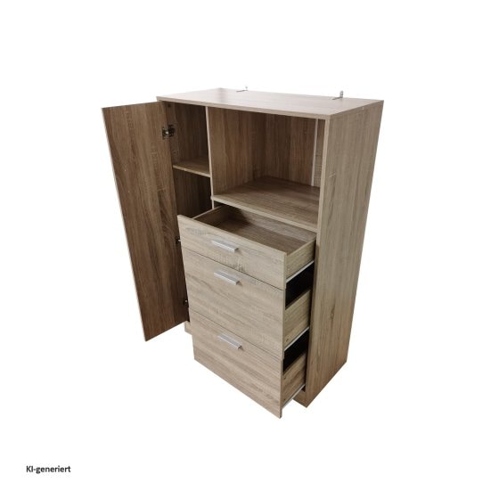 Küchenschrank Sonoma Blanca L 