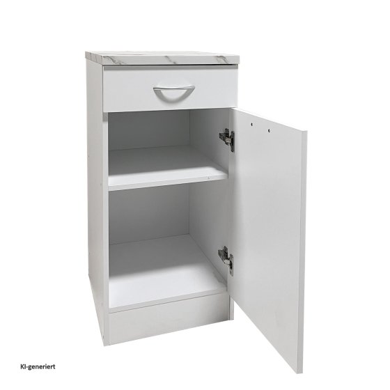 Küchenunterschrank Jenna Weiß 40 cm 