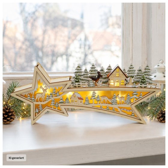 LED Lichterbogen Sternschnuppe 