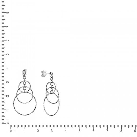 Ohrringe Silber 925 rhodiniert 