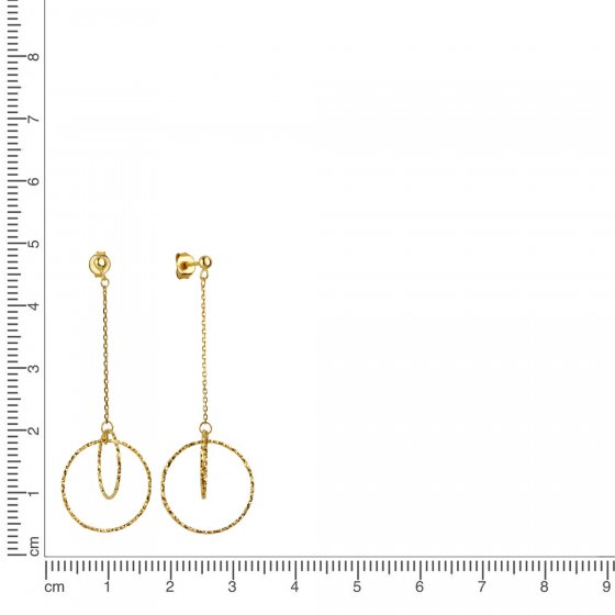 Ohrringe Silber 925 vergoldet 