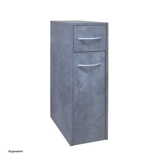 Mehrzweckschrank schmal Thekla Beton 