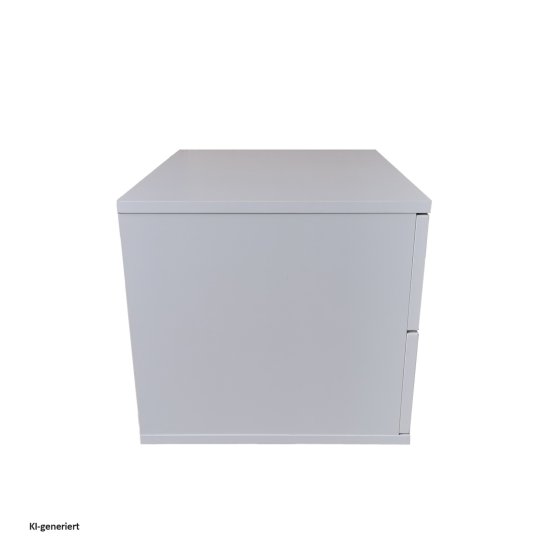 Nachtschrank 2er Set Weiß Nina 